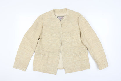 Johnson Dong Women’s Beige Blazer Size 14