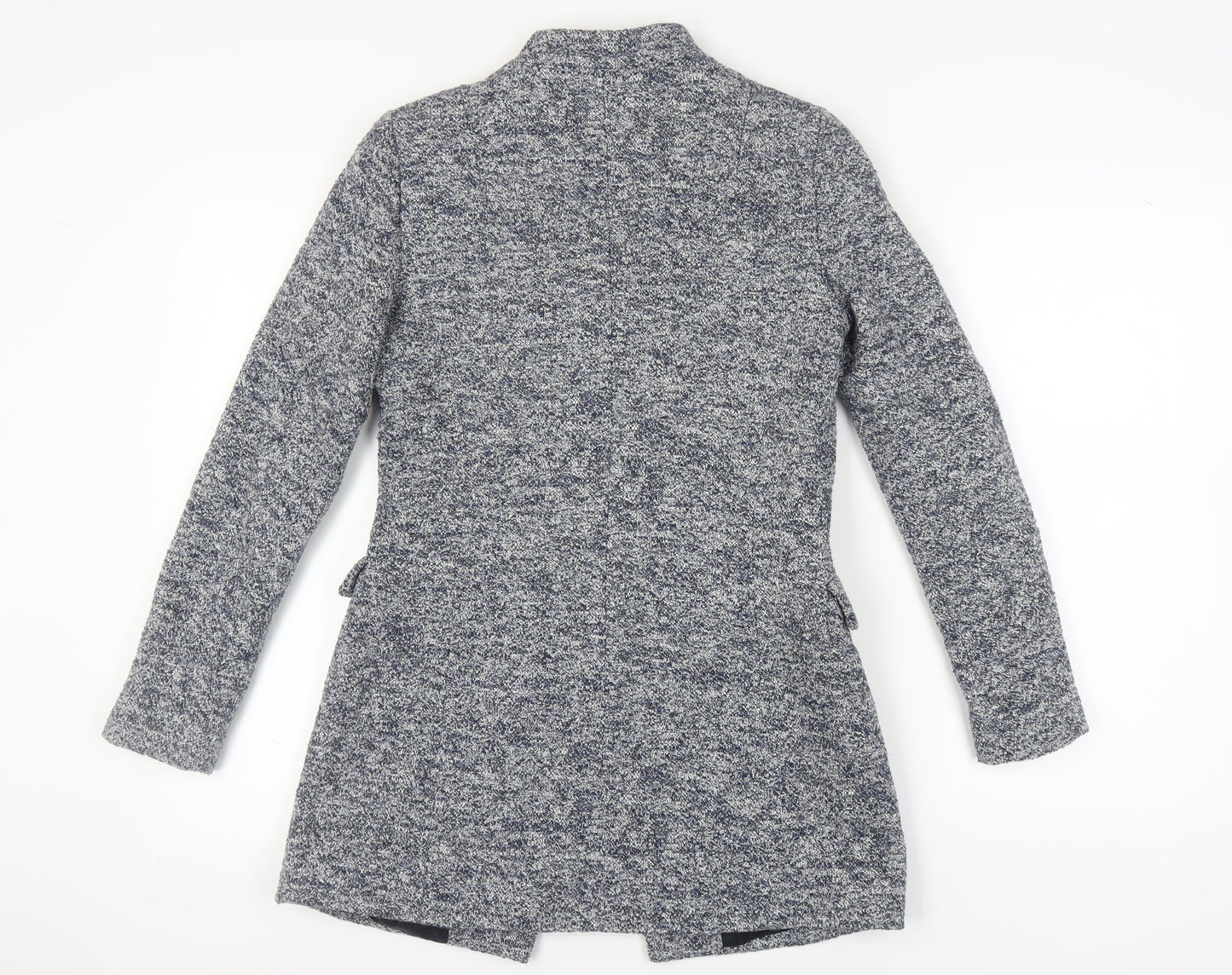 Womens UK Size M Zara Grey Overcoat