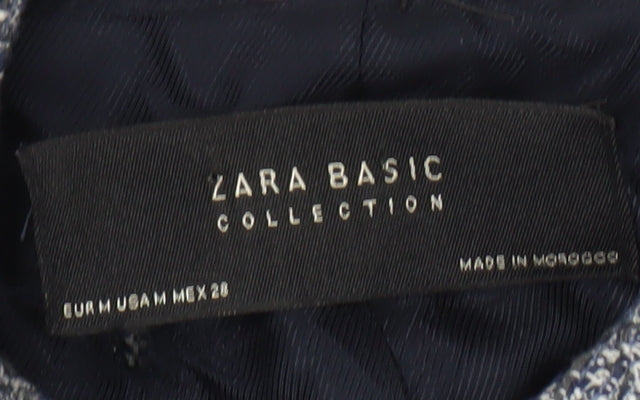 Womens UK Size M Zara Grey Overcoat
