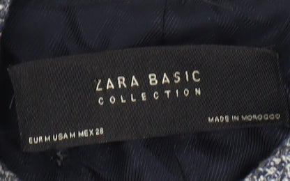 Womens UK Size M Zara Grey Overcoat