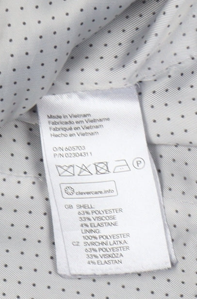 H&M Women's Black Blazer Suit Jacket Size 10