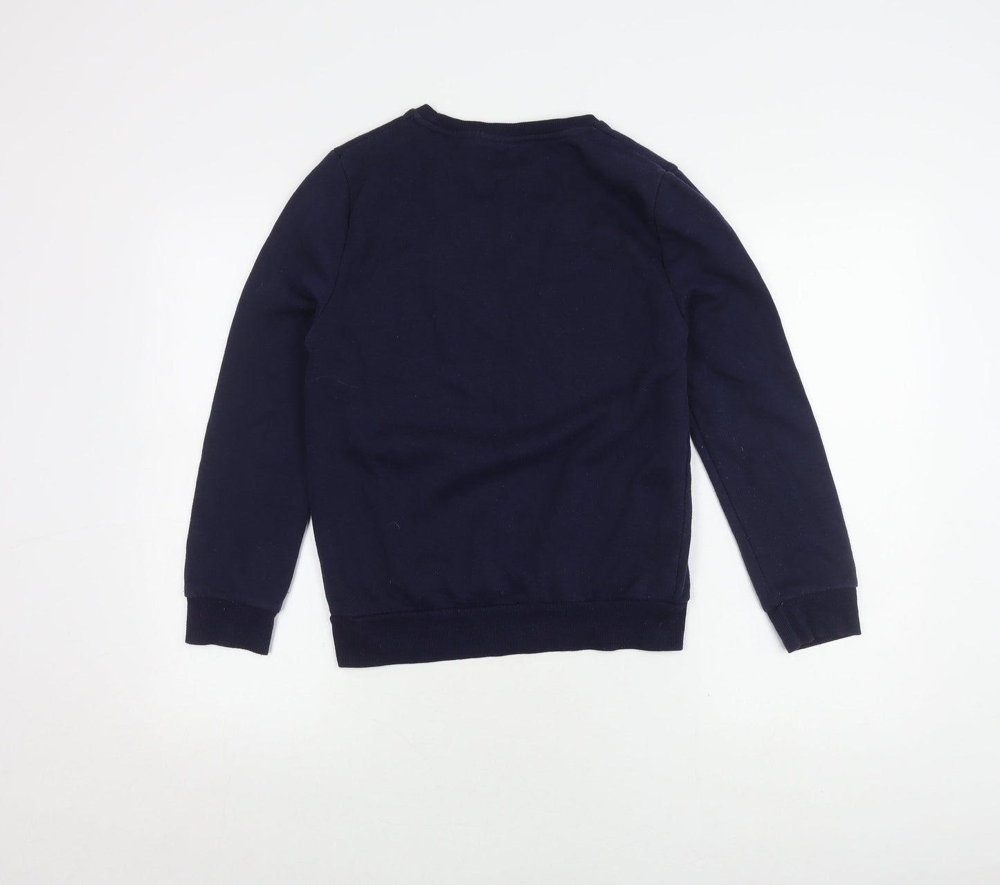 Womens UK Size 2XS Disney Blue Pullover Sweatshirt