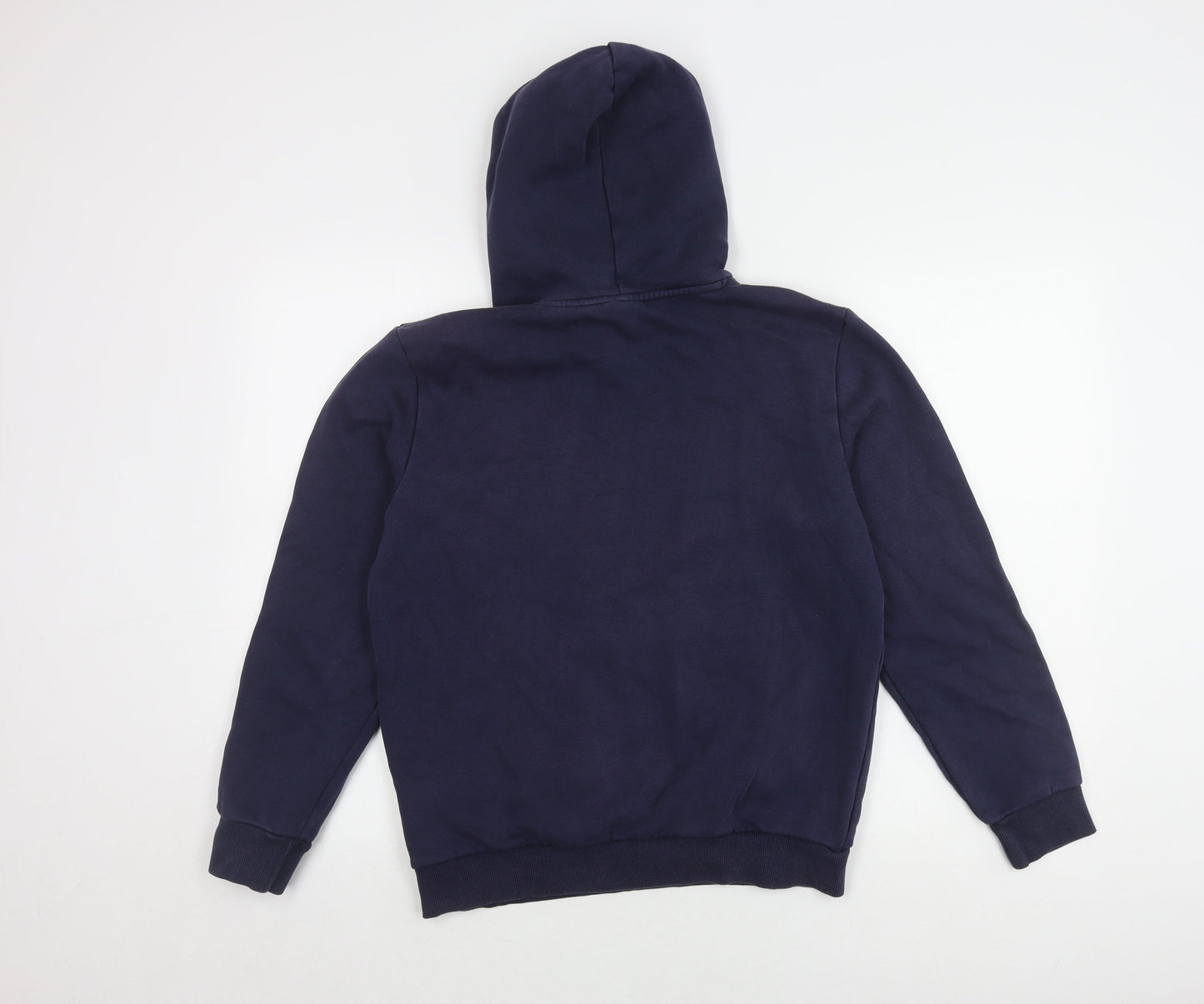 Puma Boys Blue Pullover Hoodie in Size S with Logo