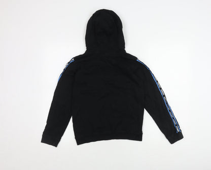 Fortnite Boys Black Hoodie, Pullover, 11-12 Years, Logo