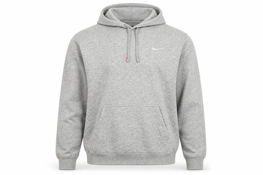 Mens UK Size L Nike Grey Pullover Hoodie