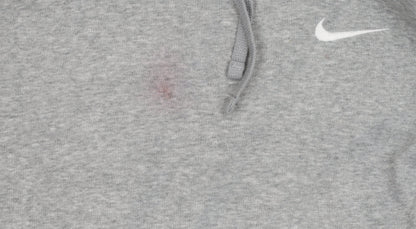 Mens UK Size L Nike Grey Pullover Hoodie