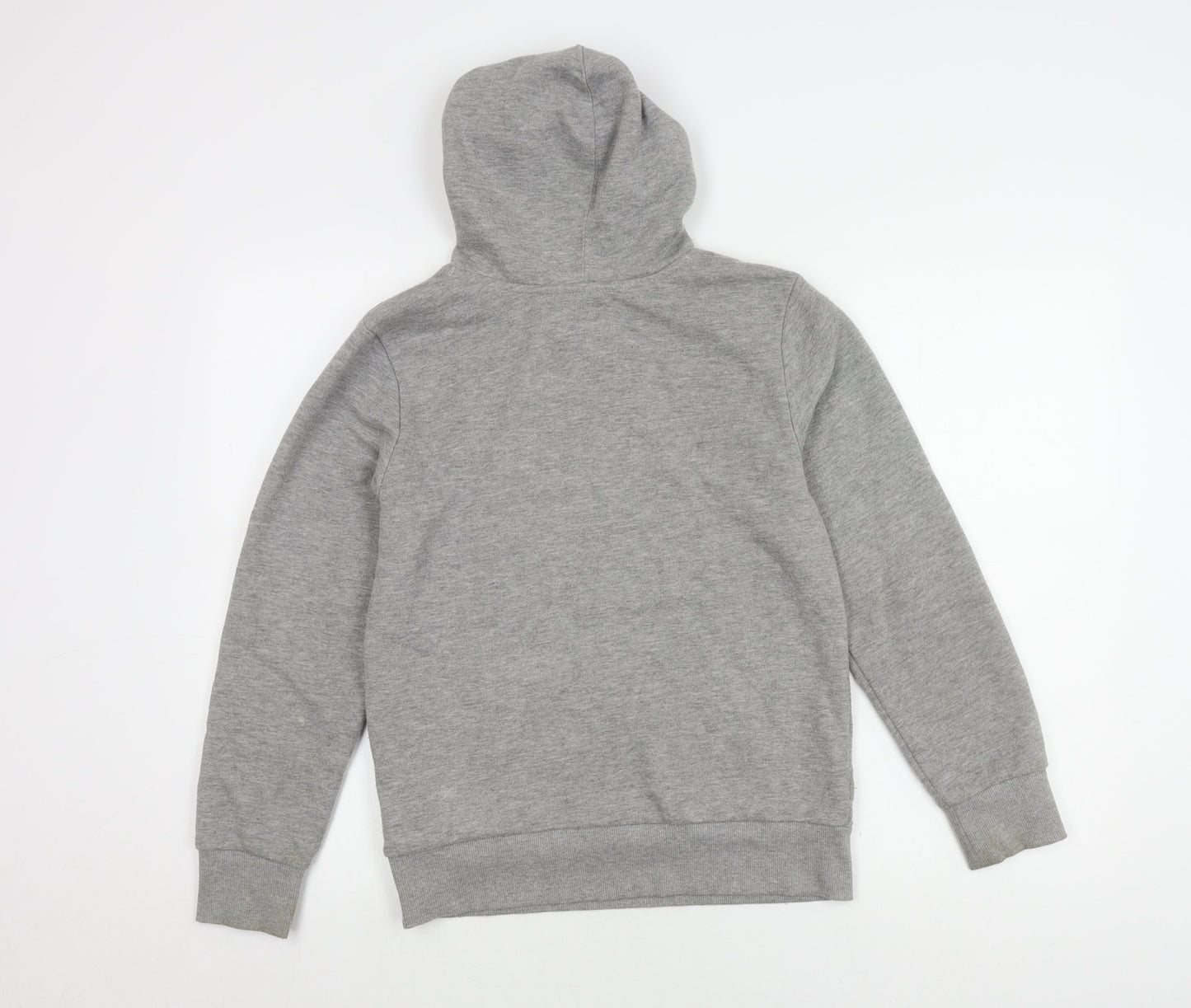 Converse Grey Girls' Pullover Hoodie, Size 12-13 Years, Casual