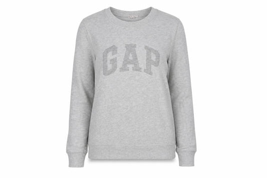 Womens UK Size S Gap Grey Pullover Sweatshirt