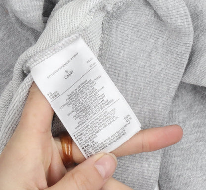 Gap Women's Grey Pullover Sweatshirt S, Casual Crew Neck