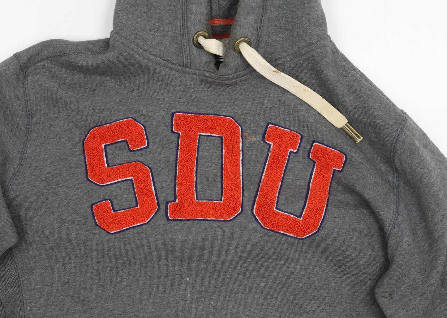 Superdry Men's Grey Pullover Hoodie Size M