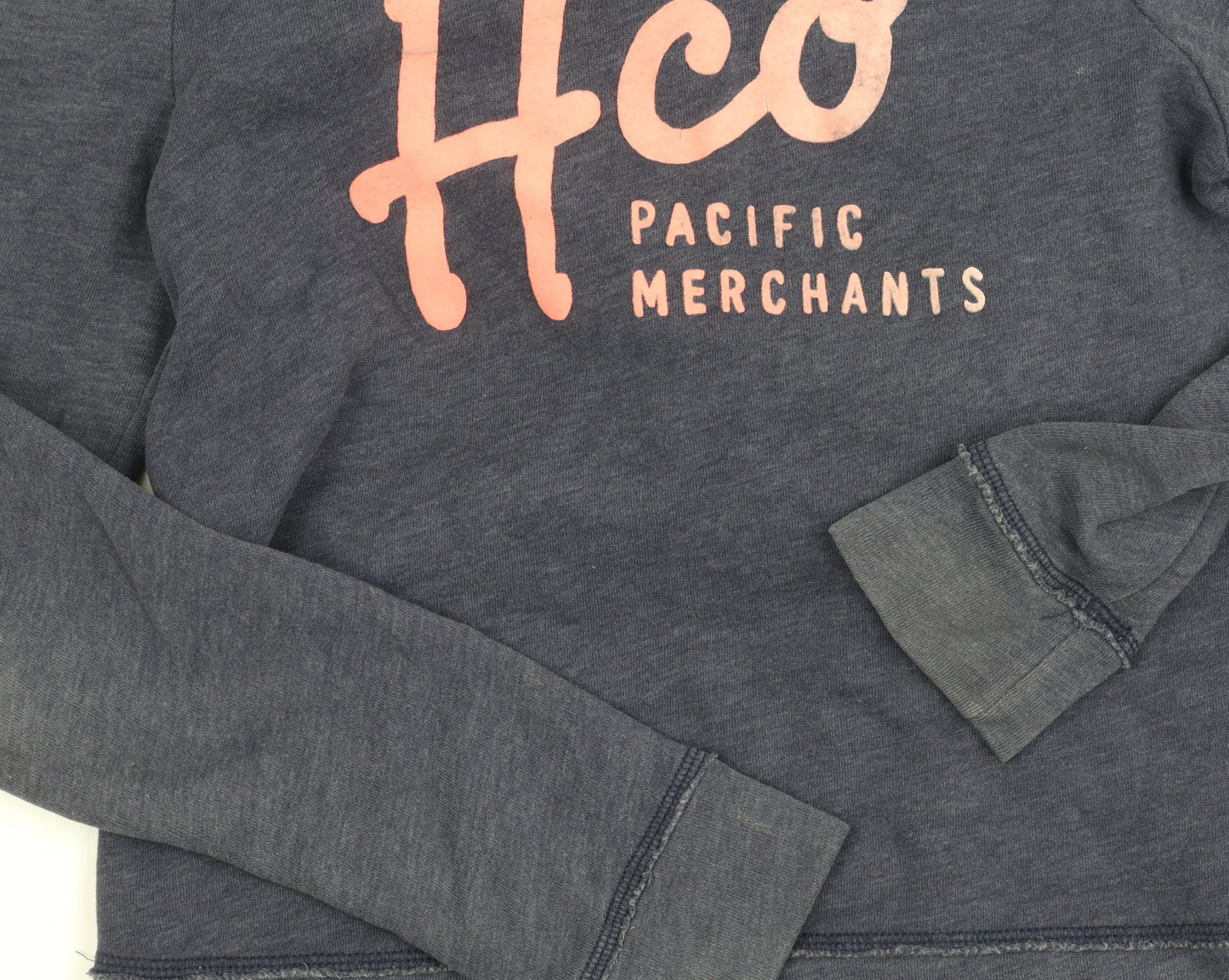 Hollister Women’s Grey Pullover Hoodie, Size S