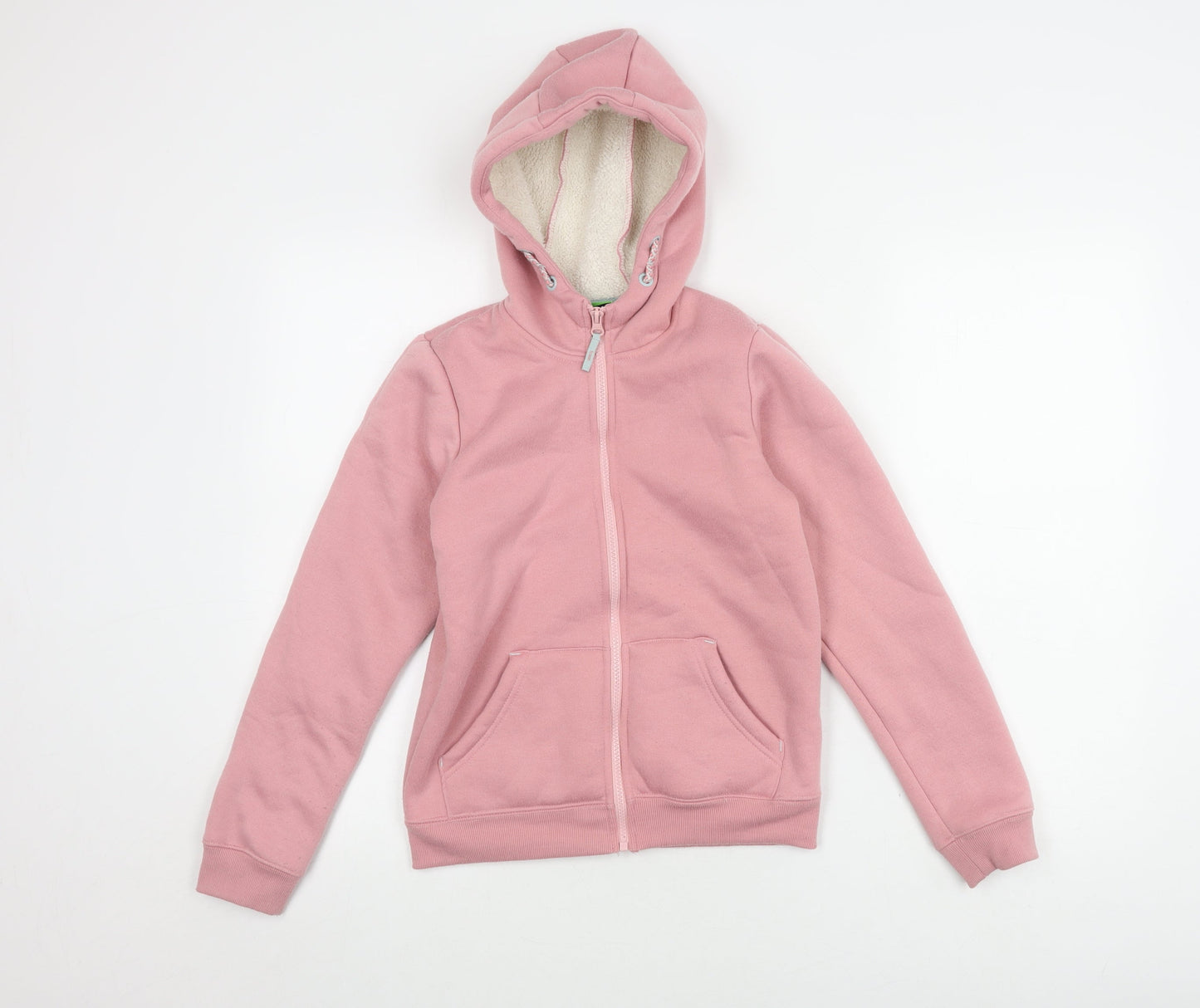 Mountain Warehouse Girls Pink Full Zip Hoodie 9-10 Years