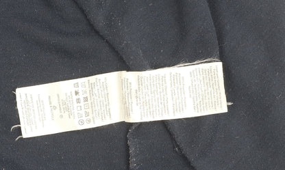 Mens UK Size XL JACK & JONES Black Full Zip Hoodie