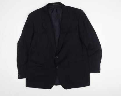 Mens UK Size 44 Marks and Spencer Regular Blue Suit Jacket
