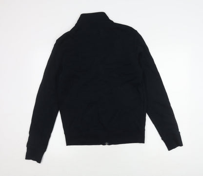 Marks and Spencer Unisex Blue Full Zip Sweatshirt S