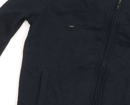 Marks and Spencer Unisex Blue Full Zip Sweatshirt S