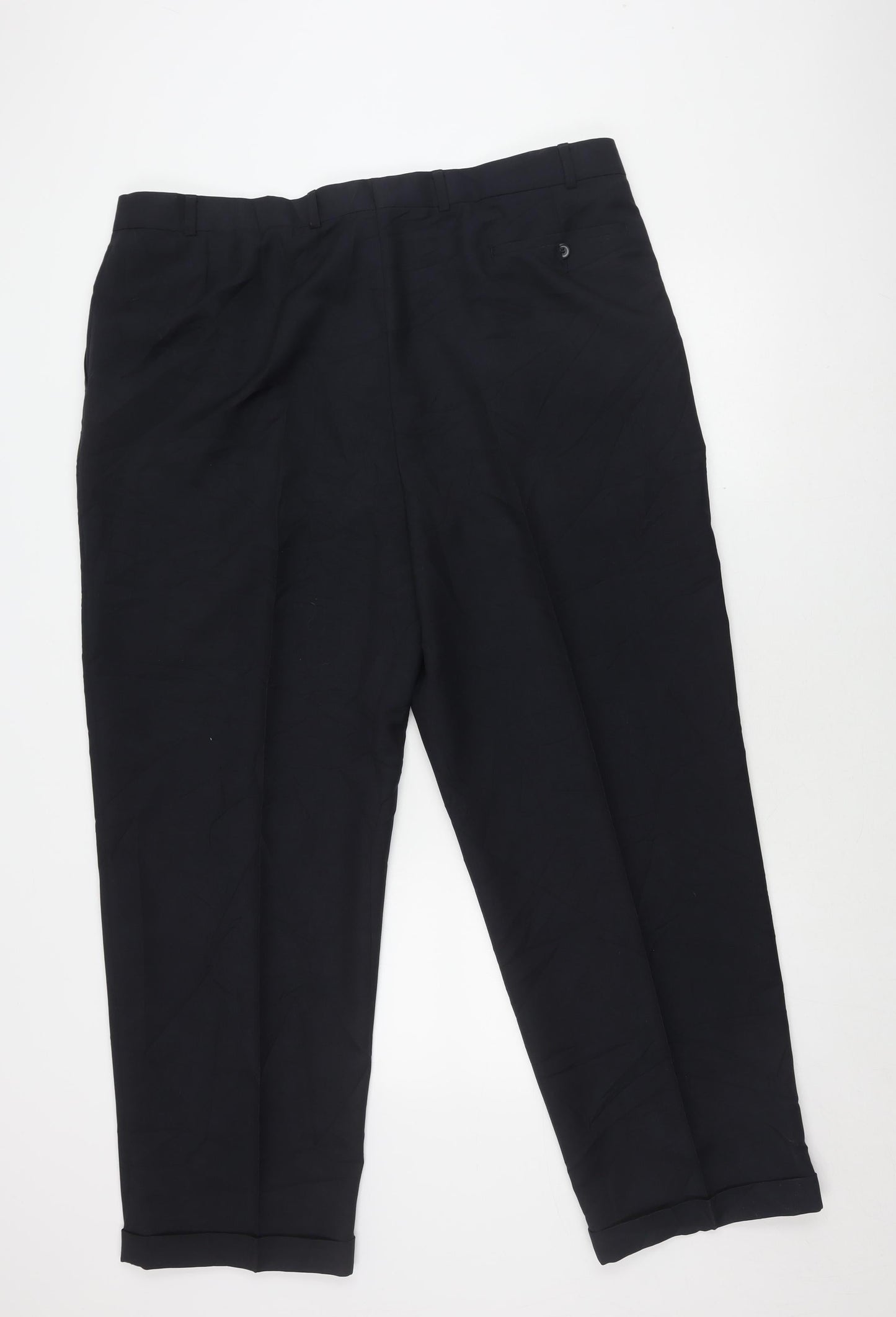 Savatini Men's Black Trousers Size 42