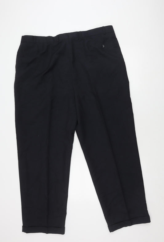 Savatini Men's Black Trousers Size 42