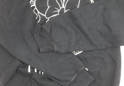 B&C Collection Unisex Black Pullover Sweatshirt M