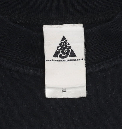 B&C Collection Unisex Black Pullover Sweatshirt M