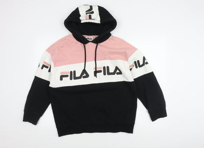 Fila Women's Colourblock Logo Hoodie M