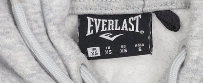 Mens UK Size XS Everlast Grey Pullover Hoodie