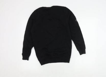 Rascal Boys Black Camouflage Pullover Sweatshirt - Regular Fit