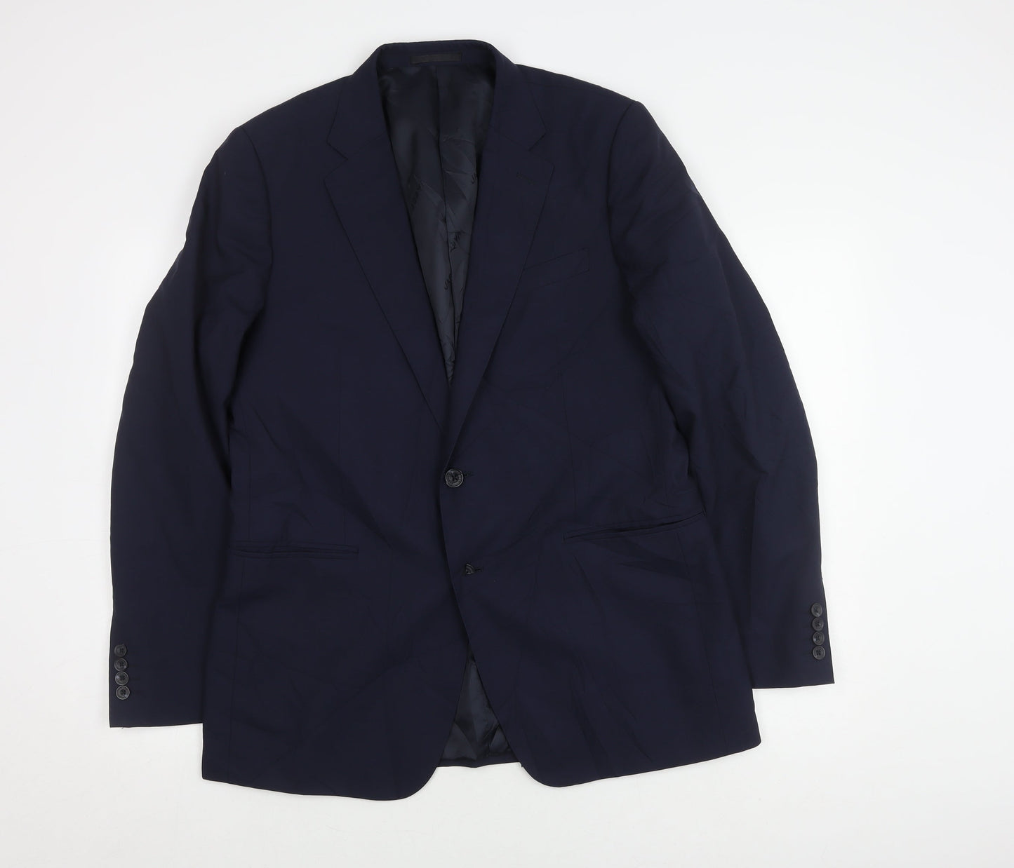 Mens UK Size 42 Jaeger Regular Blue Suit Jacket
