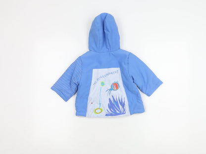 Marèse Boys Blue Puffer Jacket 6 Months Hooded Winter Coat