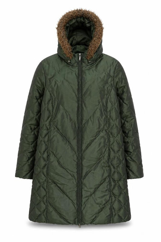 Marks & Spencer Women’s Green Puffer Cape, Size L