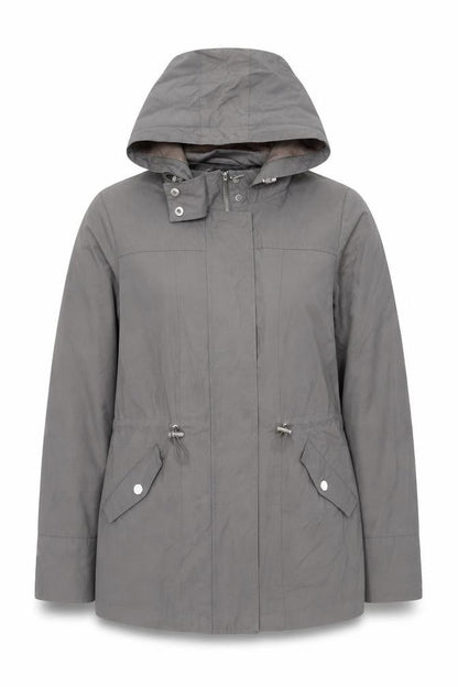 John Lewis Women's Grey Parka Jacket Size 10