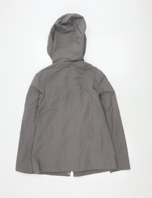 John Lewis Women's Grey Parka Jacket Size 10