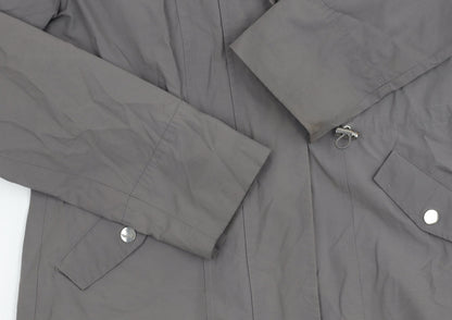 John Lewis Women's Grey Parka Jacket Size 10