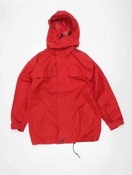 Unisex Adults UK Size 170 True North Red Puffer Jacket
