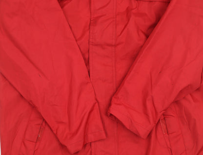 Unisex Adults UK Size 170 True North Red Puffer Jacket