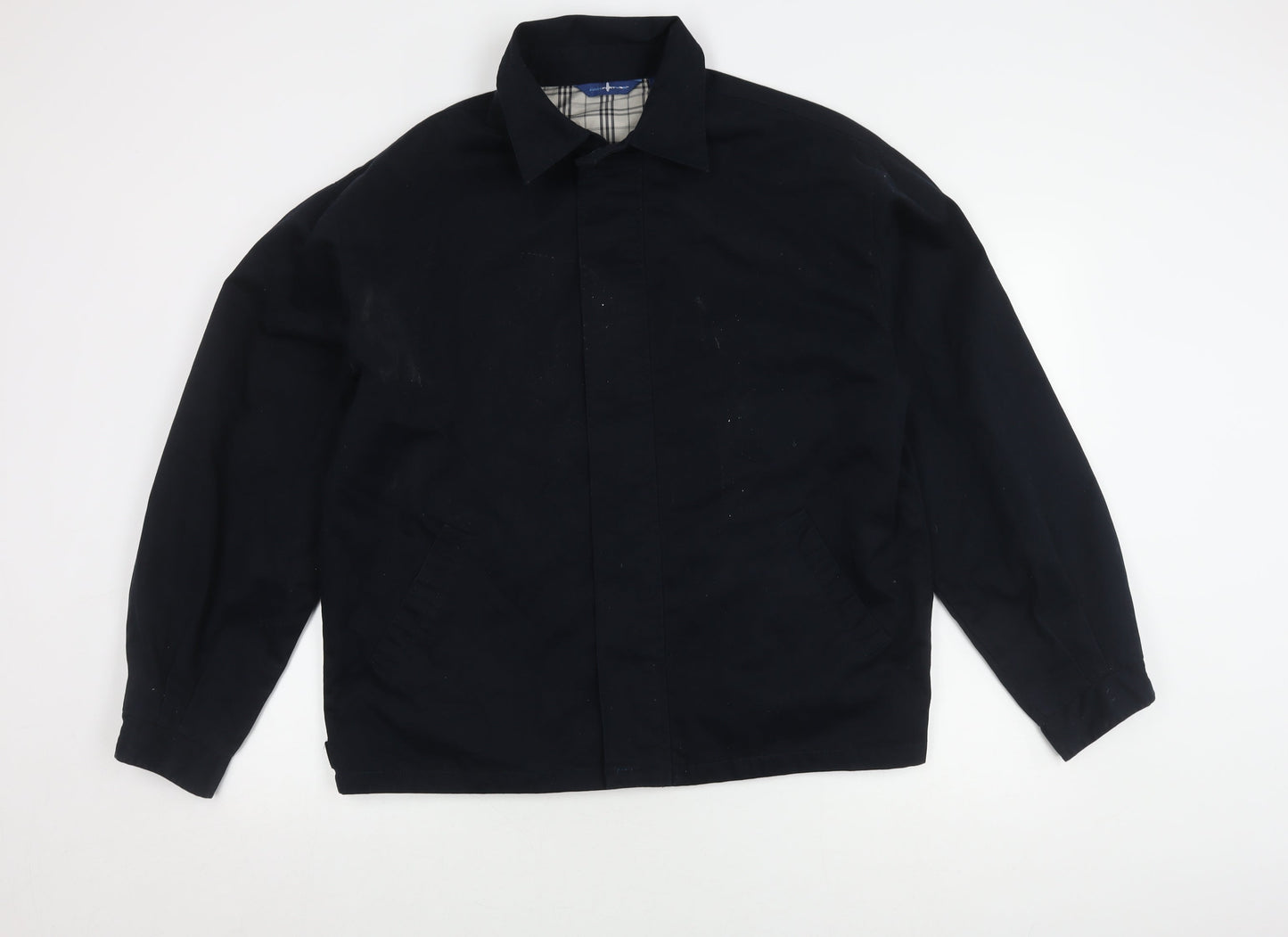 Mens UK Size L Freeport Black Basic Jacket