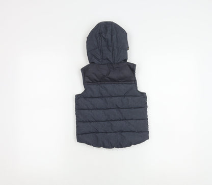 Next Boys' Hooded Puffer Jacket 2-3 Years Polyester