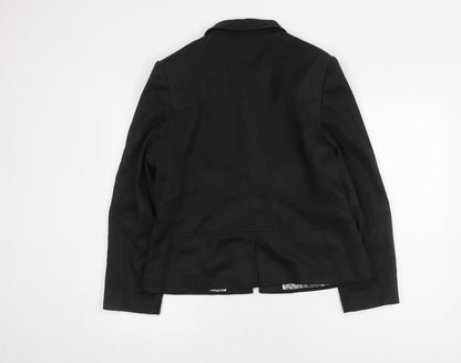 Gianfranco O'Connell Women's Black Jacket Size 16