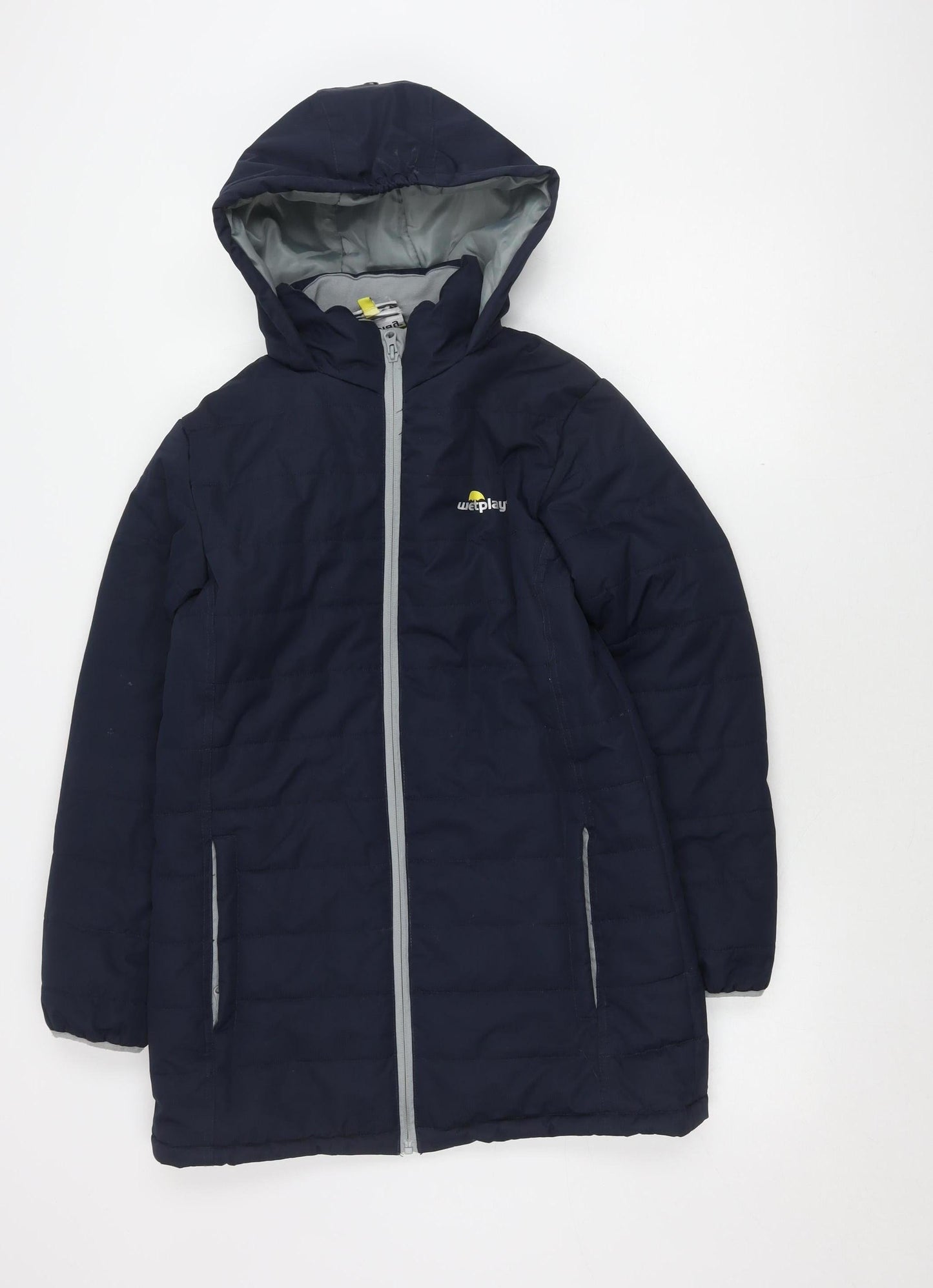 Wetplay Boys Blue Puffer Jacket 11-12 Years Waterproof
