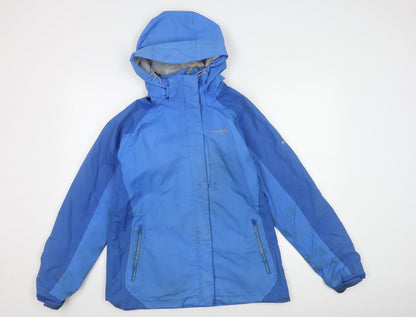 Womens UK Size 12 Regatta Blue Rain Coat