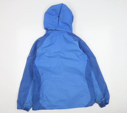 Womens UK Size 12 Regatta Blue Rain Coat