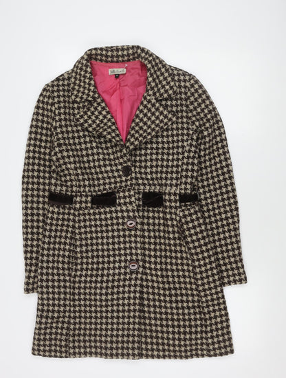 Will’s River Co. Women's Brown Wool Pea Coat Size 6