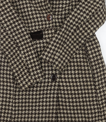 Will’s River Co. Women's Brown Wool Pea Coat Size 6