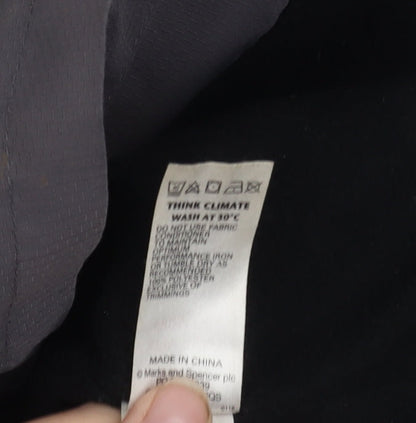 Marks and Spencer Grey Boys' Jacket, Size 5-6, Hooded, Lined