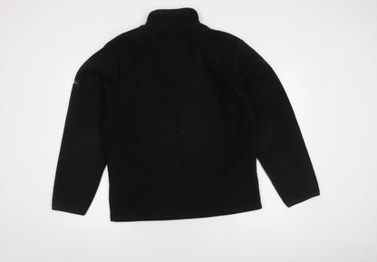 Hi-Tec Men's Black Fleece Pullover, Size S