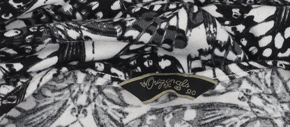 Originals Women's Black Butterfly Print Top Size 12