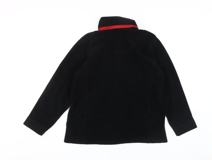 XtrmLand Women's Black Fleece Jacket, Size L