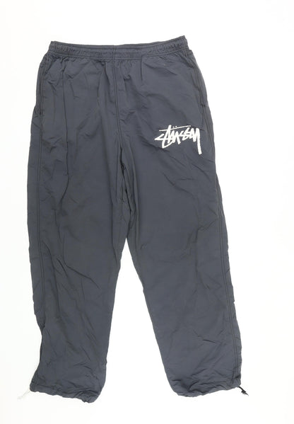 Nike Men's Black Windbreaker Trousers Size S