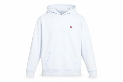 Mens UK Size M Levi's Blue Pullover Hoodie