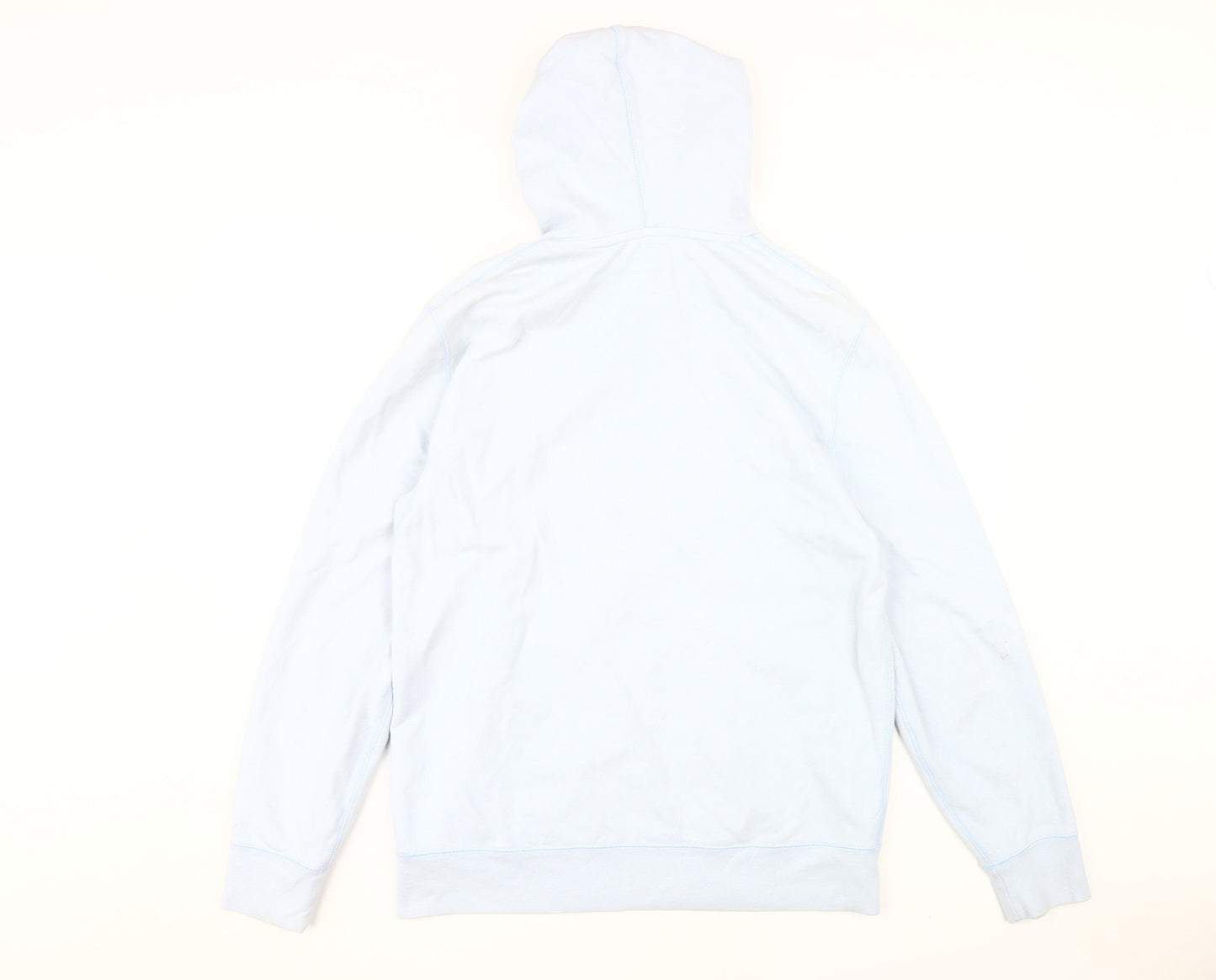 Mens UK Size M Levi's Blue Pullover Hoodie